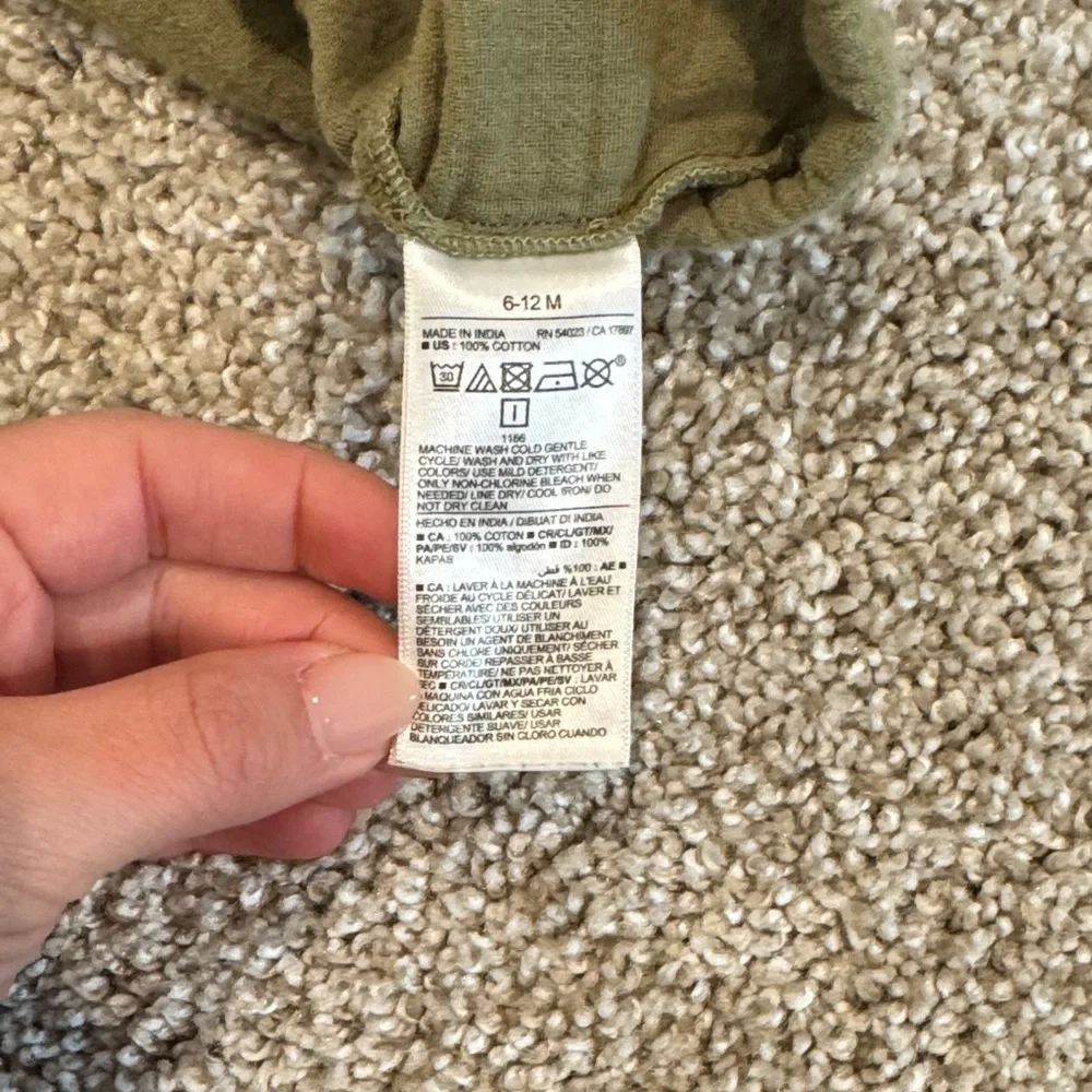 Old Navy Olive Baby Romper 6-12 Months